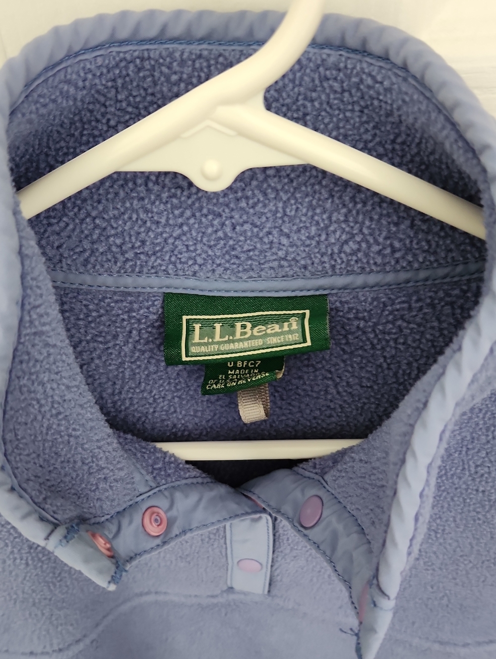 vintage L.L. Bean fleece pullover - Picture 2 of 7